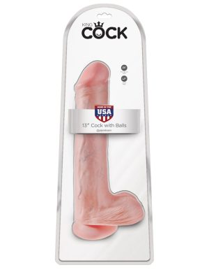 13" Cock with Balls  Light - Dongok - Dildók