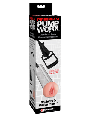 Beginner's Pussy Pump Clear/Light/Black - Pumpák