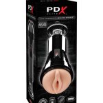 Cock Compressor Vibrating Stroker   Light/Black - Férfi maszturbátorok