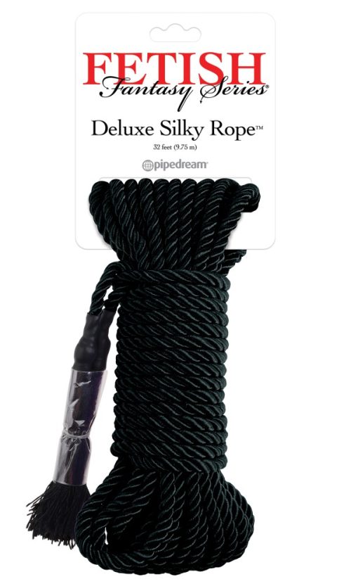 Deluxe Silk Rope  Black - Bilincsek - Kötözők