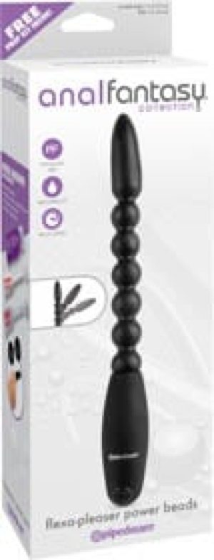 Flexa-Pleaser Power Beads  Black - Fenékdugók