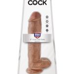 11" Cock with Balls  Tan - Dongok - Dildók