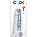 8" with balls Clear - Dongok - Dildók