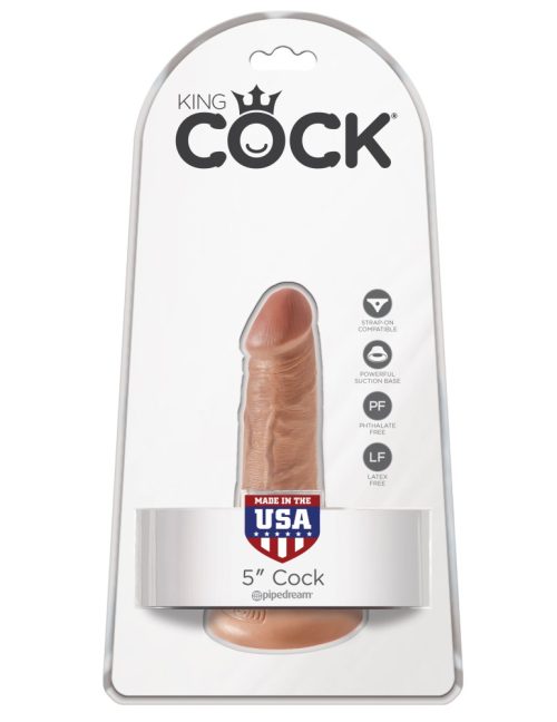 5" Cock  Tan - Dongok - Dildók