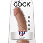 8" Cock  Tan - Dongok - Dildók