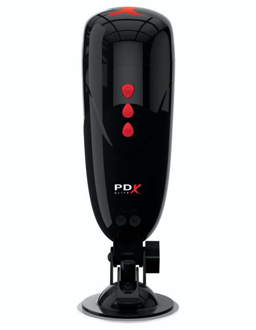 Pipedream - PDX Elite Dirty Talk Starter Stroker  Light/Black - Image 6