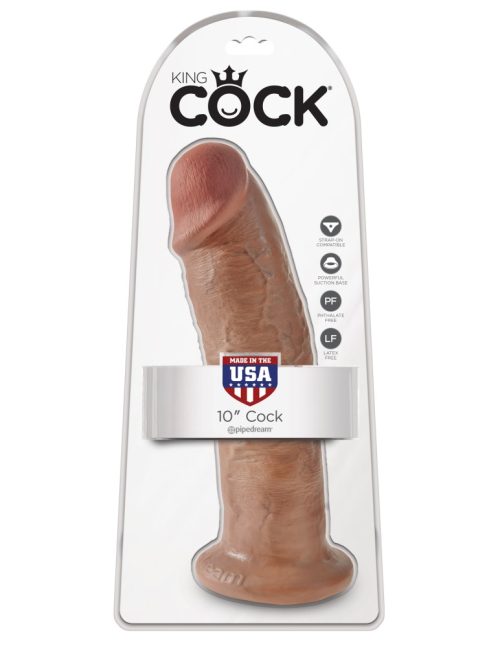 10" Cock Tan - Dongok - Dildók