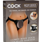 Comfy Body Dock Strap-On Harness Black/ Dark Brown - Felcsatolható eszközök