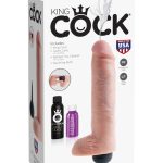 10" Squirting Cock with Balls  Light - Dongok - Dildók