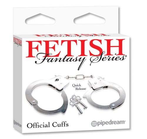 Official Handcuffs  Silver - Bilincsek - Kötözők