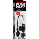 Beginner's Vibrating Pump Clear/Black - Pumpák