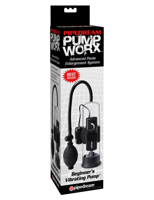 Beginner's Vibrating Pump Clear/Black - Pumpák