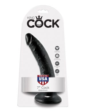 7" Cock  Black - Dongok - Dildók