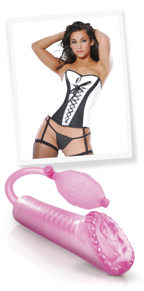 Pipedream - PDX Extreme Super Cyber Snatch Pump  Pink - Image 7