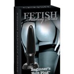 Beginner's Butt Plug  Black - Fenékdugók