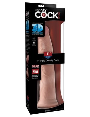 11" Triple Density Cock Light - Dongok - Dildók