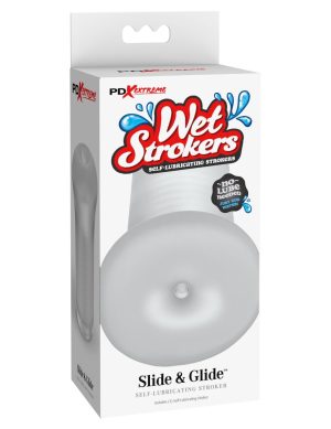 Wet Stroker - Slide & Glide Frosted - Férfi maszturbátorok