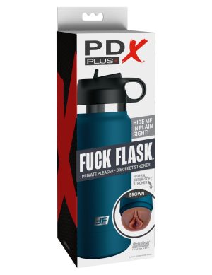 Fuck Flask Private Pleaser Discreet Stroker Brown - Férfi maszturbátorok