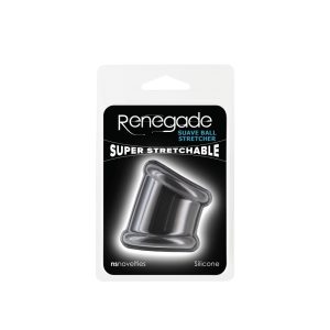 Renegade - Suave Ball Stretcher - Black - Péniszgyűrűk - Mandzsetták