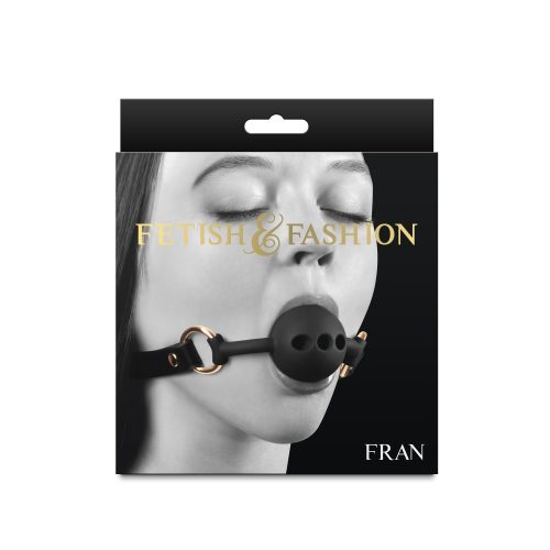 Fetish & Fashion - Fran - Black - Alternate Package - Szájpöckök