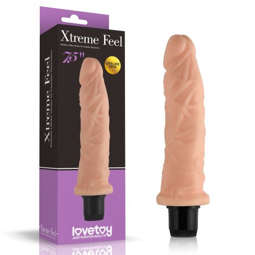 7.5'' Real Feel Cyberskin Vibrator - Realisztikus vibrátorok