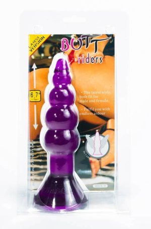 Butt Riders Anal Plug Purple - Fenékdugók