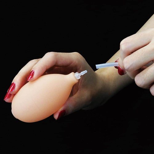 Lovetoy 8" Soft Ejaculation Cock With Ball Flesh - Image 4