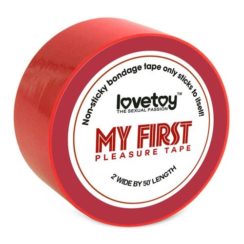 My First Non-Sticky Bondage Tape Red - Bilincsek - Kötözők