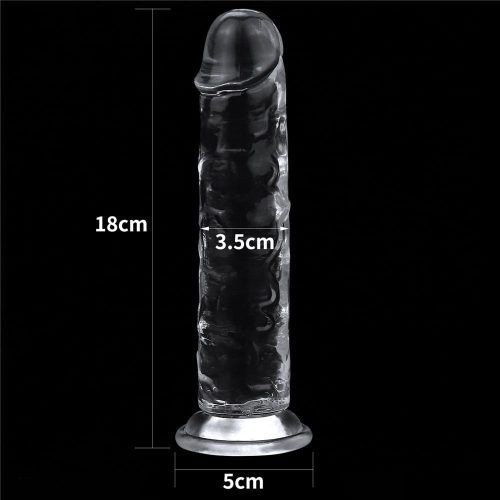 Lovetoy 7.0''  Flawless Clear Dildo - Image 4