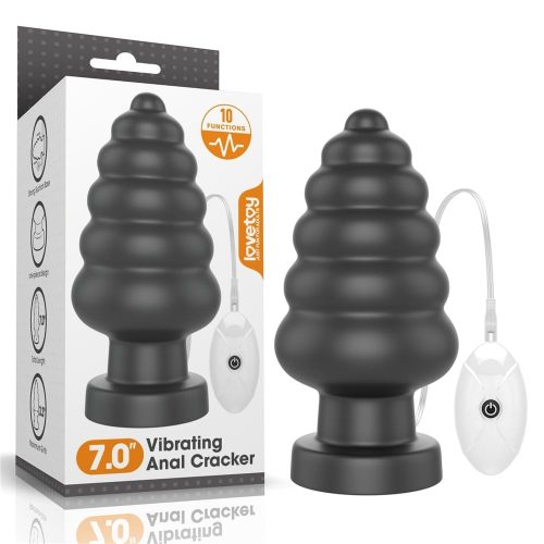 7" King Sized Vibrating Anal Cracker - Fenékdugók