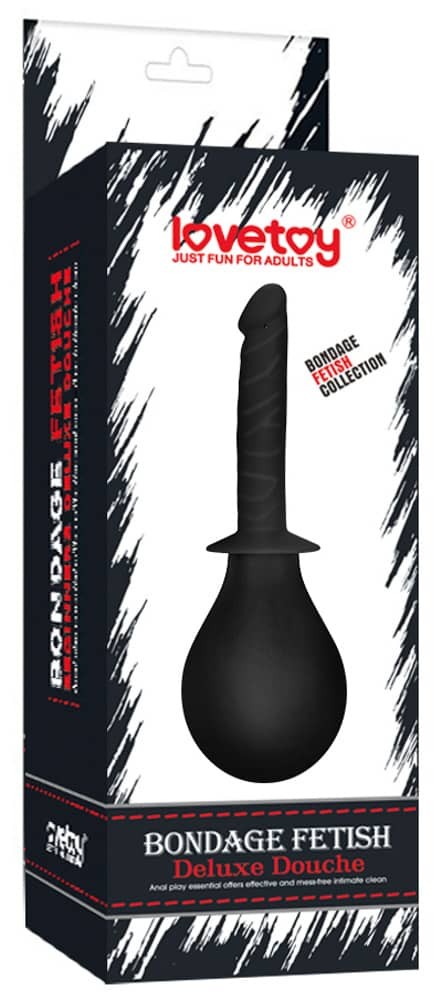 Bondage Fetish Deluxe Douche Black 1 - Intimzuhanyok