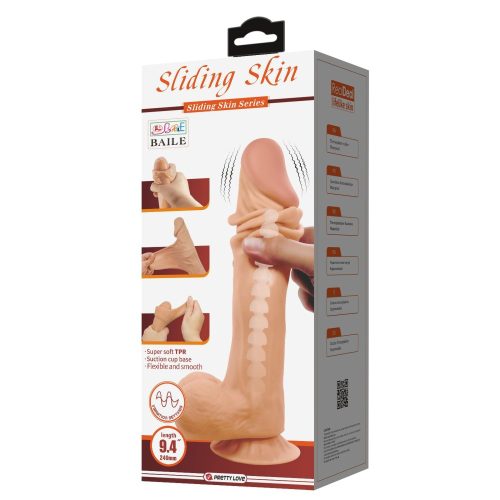 Sliding Skin 9.4" Flesh II - Realisztikus vibrátorok