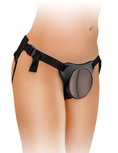 Comfy Body Dock Strap-On Harness Black/ Dark Brown - Image 3