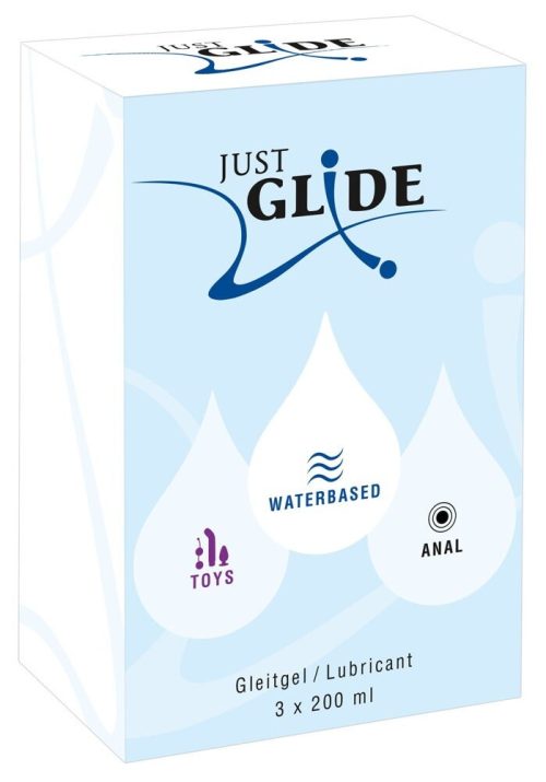 Just Glide 3x200ml - Image 1