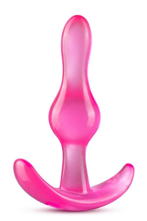 B YOURS CURVY ANAL PLUG PINK - Image 3