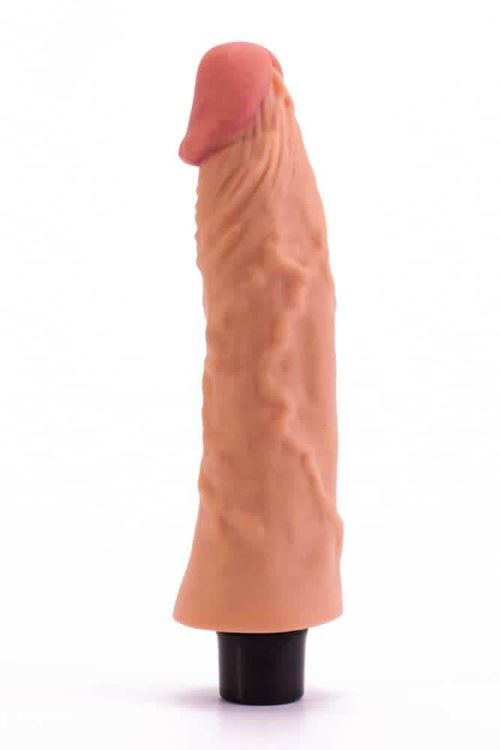 8.3" Real Softee Vibrating Dildo  3 - Image 4
