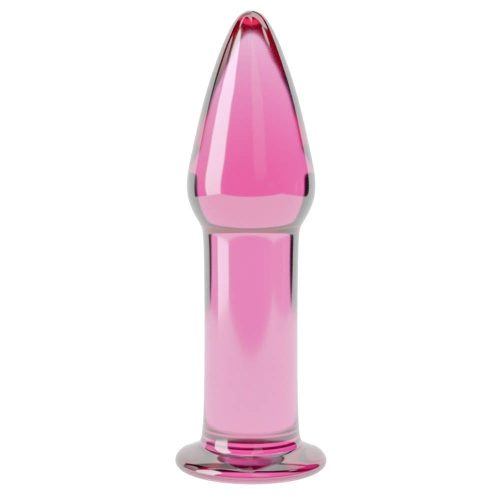5" Glass Romance Pink - Image 2