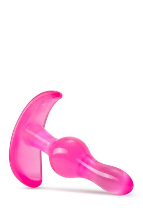 B YOURS CURVY ANAL PLUG PINK - Image 4