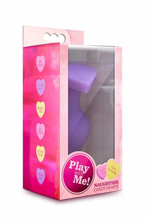 Naughtier Candy Heart Fuck Me Purple - Image 1