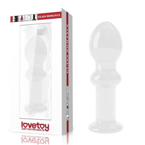 4.5" Glass Romance Clear - Image 1