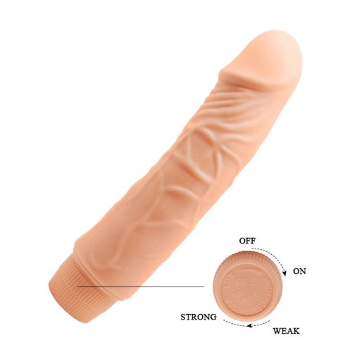 Barbara Jeff  Realistic Multi-Speed Vibrator 7,6" - Image 4