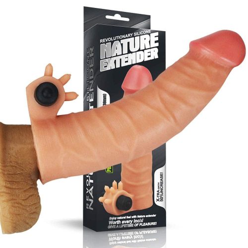 Add 1.5" Vibrating Silicone Extender - Image 4
