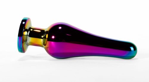 X-MEN Secret Shine Metal Butt Plug Rainbow S - Image 4
