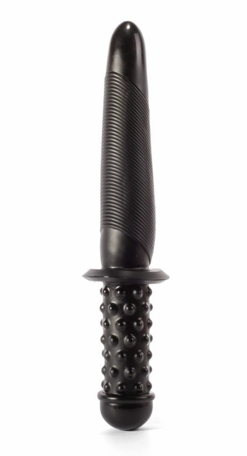 X-Men 13.8" Sword Handle Butt Plug Black II - Image 3
