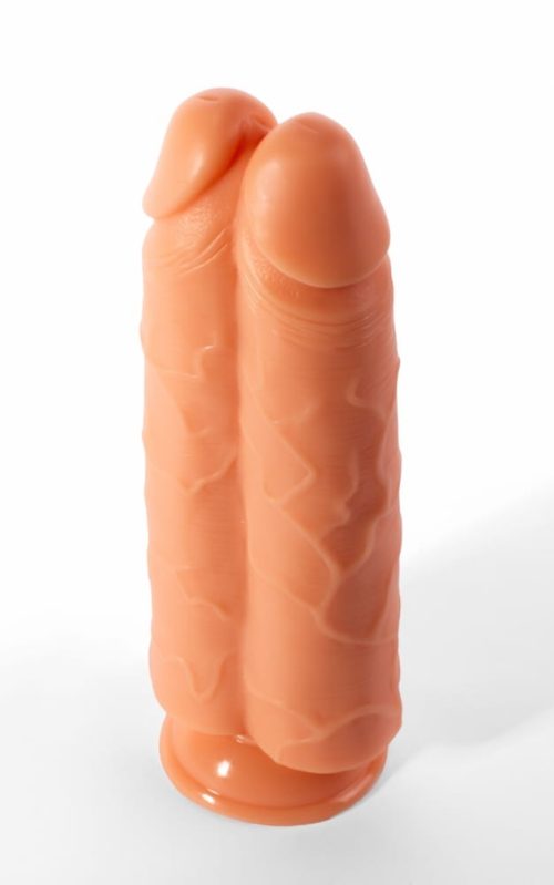 X-Men 11" 2-in-1 Dildo Flesh - Image 4