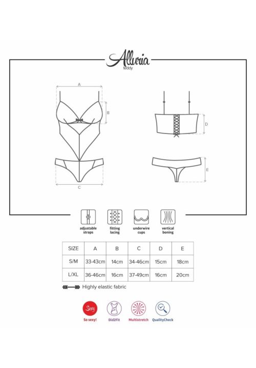 Alluria teddy  S/M - Image 3