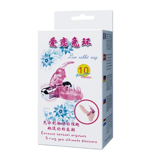 Cock Ring With Bullet Vibrator Pink 1