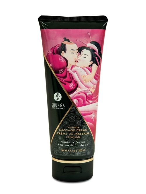 Kissable Massage Cream Raspberry Feeling 200 ml