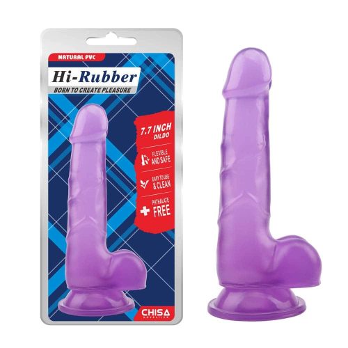 7.7 Inch Dildo-Purple - Image 1