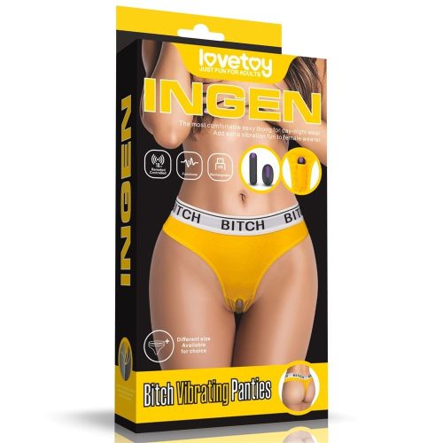 Bitch Vibrating Panties XL/XXL - Image 1